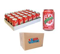 Mirinda Strawberry Soft Drink - Sparkling 330ml Cans, 24 Pack