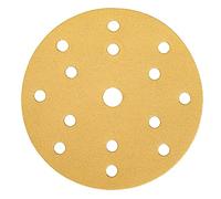 MIRKA GOLD GRIP 150MM 6'' 15 HOLE DA SANDING DISCS PACK OF 100 - P500