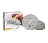 Mirka 24-6MH-400 Iridium 6" Grip Sanding Discs 121H 400G (50 Discs/Box)