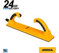 Mirka 70x400mm Rigid Long Sanding Block - Flat Hand Block Dust Extract