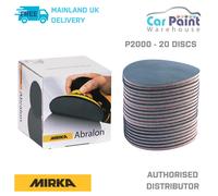 Mirka Abralon Sanding Discs/Polishing Discs Ø 150mm / Grip / 2000 grit / 20/pack/for sanding and polishing lacquer, wood, plastics