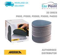 Mirka Abralon Abrasive Sanding Finishing Discs - 150mm 20pk Grits P600-P4000