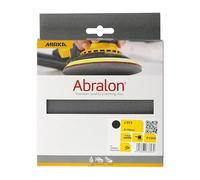 Mirka Abralon Sanding Discs 150mm Hook & Loop 1000 Grit 2 Pack | Hook & Loop Abralon Discs for Lacquer Wood Plastic Polishing High Gloss Finish Durable Foam Backing