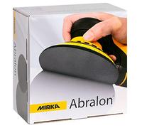 Mirka Abralon Sanding Discs / Polishing Discs Ø 125mm / Grip / 360 grit / 20/pack / for grinding and polishing lacquer, wood, plastic