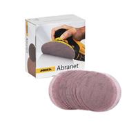 Mirka Abranet net sanding disc Ø 125mm Hook & loop/Grit P120 / 50 pcs/for sandingwood, walls, metal, aluminium, stainless steel, copper, filler, varnish, plastic / 5423205012