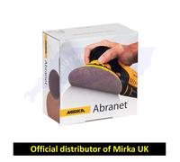 Mirka Abranet 150mm Grip 320 Grit Sanding Disc - 50 Pack