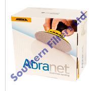 Mirka Abranet 150mm (6") Sanding Discs - Box of 50 - Mix grit available