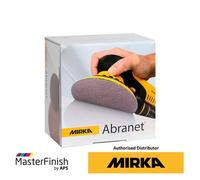 Mirka Abranet 150mm Sanding Discs 80Grit - 1000Grit Box Of 50