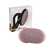 Mirka Abranet sanding disc with net Ø 225 mm Hook & loop/Grit P150 / 25 pcs/for sanding wood, filler, varnish, plastic / 5422302515