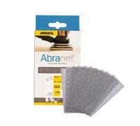 Mirka Abranet Abrasive Strips 81 x 133 mm – P120 Hook & Loop – 10 pcs