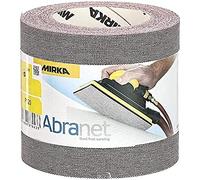 Mirka Abranet abrasive roll 115 mm x 10 m grit P120 hook and loop | Net Abrasive Roll with Hook & Loop for Dust-Free Sanding on Wood Filler Varnish and Plastic Surfaces
