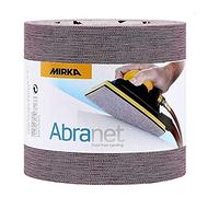 Mirka Abranet abrasive roll 115 mm x 10 m Grit P150 Hook & Loop | Net Abrasive Roll with Hook & Loop for Dust-Free Sanding on Wood Filler Varnish and Plastic Surfaces