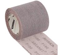 Mirka Abranet abrasive roll 115 mm x 10 m grit P180 Hook & Loop | Dust-Free Net Abrasive Roll with Hook & Loop for Wood Filler Varnish Plastic Sanding Applications