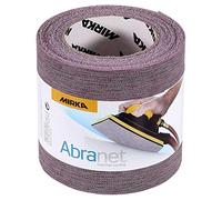 Mirka Abranet abrasive roll 115 mm x 10 m Hook & loop P1000 | Dust-free net abrasive roll with Hook & Loop backing ideal for wood filler varnish and plastic sanding applications