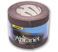 Mirka Abranet abrasive roll with net 75 mm x 10 m Grip / Grit P320 / 1 roll / for sanding wood, filler, varnish, plastic / 545BI001323R