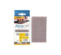 Mirka Abranet net sandpaper strips 70 x 125 mm Hook & loop/Grit P240 / 10 pcs/for sanding wood, walls, metal, aluminium, stainless steel, filler, varnish, plastic / AE149F1025