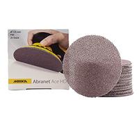 Mirka Abranet Ace HD Net Sanding Discs Ø 125mm Grip / Grit P40 / 25 pcs / AH23202540 / For 125mm Eccentrics and Sanders / For Sanding hard Surfaces, Wood, Filler, Varnish, Metal