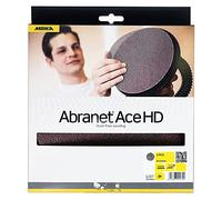 Mirka Abranet Ace HD Net Sanding Discs 225mm P80 5 Pack Hook & Loop