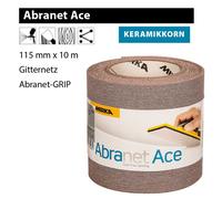 MIRKA Abranet Ace Reel 115mm X 10m Network Abrasive Mesh Hook P80-P1000