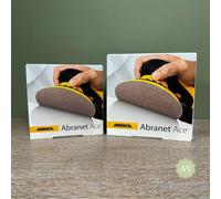 Mirka Abranet Ace Sanding Disc 150mm 150mm 80g Pack of 50