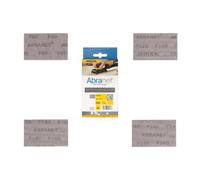 Mirka Abranet Mesh Sanding Sheets 81 × 133 mm Hook & Loop 40 pcs | Mixed Pack with 10 Sheets Each of Grit P80, P120, P180, P240, For Orbital Sanders