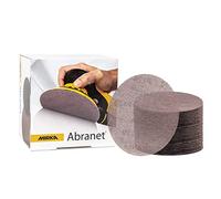 Mirka Abranet net sanding disc Ø 125mm Hook & loop/Grit P500 / 50 pcs/for sanding wood, walls, metal, aluminium, stainless steel, copper, filler, varnish, plastic / 5423205051