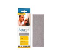 Mirka Abranet net sandpaper strips 70 x 198 mm Hook & loop/Grit P180 / 10 pcs/for sanding wood, walls, metal, aluminium, stainless steel, filler, varnish, plastic