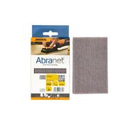 Mirka Abranet net sandpaper strips 81x133 mm Hook & loop/Grit P120 / 10 pcs/for sanding wood, filler, varnish, plastic / AE178F1012