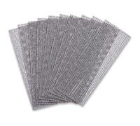 Mirka Abranet net sandpaper strips 81x133 mm Hook & loop/Grit P80 / 10 pcs/for sanding wood, filler, varnish, plastic / AE178F1080