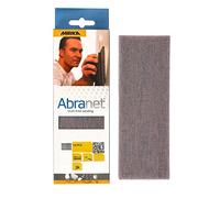 Mirka Abranet Net Sheets / 2 3/4 x 8 inch/Grit 600 / Sandpaper Sanding Sheet Hook and Loop / 10 pcs / 9A-150-600RP