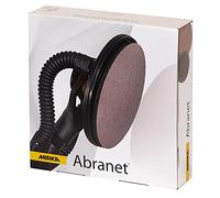 Mirka Abranet sanding disc with net Ø 225 mm Hook & loop/Grit P320 / 25 pcs/for sanding wood, filler, lacquer, plastic / 5422302532