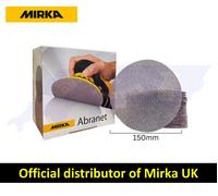 Mirka Abranet Sanding Discs 150mm (6") BOX OF 25 or 50