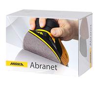 Mirka Abranet sanding triangle with net for corner sanders 100x152x152 mm/Hook & loop/Grit P100 / 50 pcs/for sanding wood, filler, varnish, plastic / AE219F1012