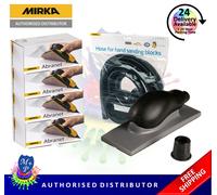 Mirka Abranet Starter Kit 70x198, Block, 4 x 50 strips, P80,P120,P180,P320 +Hose