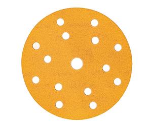 Mirka Abrasive Sheets Gold Sanding Paper 150mm P120 100 pcs Hook & Loop