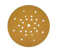 Mirka Gold Universal Sanding Paper Ø 225mm Hook & loop 27-hole/grit P240 / 25/pack/For drywall sanders, wall and ceiling sanders/For sanding plaster, filler, chipboard, wood, varnish