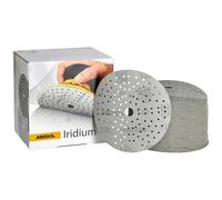 Mirka Iridium sanding disc 150mm 121-hole fast efficient sanding top performance