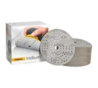 Mirka Iridium sanding disc 150mm 121-hole fast efficient sanding top performance