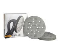 Mirka Iridium Sandpaper Ø 225mm Hook & loop, Grit 150/25 pcs/For drywall sanders, wall and ceiling sanders/Sanding of paint, putty, primer, wood, steel, mineral materials, plastic, glass fibre