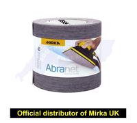 Mirka Abrasives Abranet Roll Sandpaper - 115mm x 10m - All Grits
