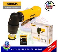 Mirka AOS130NV 32mm Angle Orbital Spot Repair Machine 3.0mm Orbit pneumatic