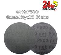 Mirka Autonet 150mm 6" Sanding Mesh Disc P800 10, 25 & 50 Packs Dust Extraction