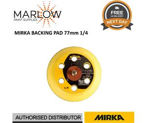 MIRKA BACKING PAD GRIP 77MM 6 HOLE FOR ROS DEROS 325CV 350CV SANDER 8294791211