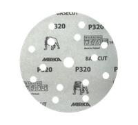 Mirka Discs BaseCut Diameter 150 mm Grip P320 15 Holes Pack of 100