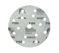 MIRKA BaseCut Discs Diameter 150 mm Grip P180 15-Hole Punched Pack of 100