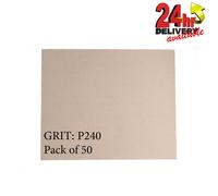 Mirka Basecut Sanding Sheets 230 x 280mm P240 Grit Pack of 50 sand paper sheets