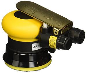 MIRKA Compressed Air Excenter without Extraction Ã˜ 3.03" 0.10" Stroke, 1/4 Thread 12,000 rpm Including Non-Perforated Plate Nipple + Adapter Set GRIP ROS325NV Unperforated 1 Piece