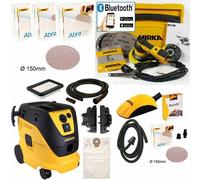 Mirka Deros 125/150mm 5mm + Vacuum Cleaner 1230 L AFC + Roundykit Kit1621womde