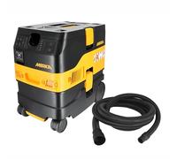 Mirka DEXOS 1217X 17L M-Class HEPA Dust Extractor - Compact Professional Sanding Extraction System with Auto Filter Cleaning, Brushless Motor & Smart Bluetooth Control