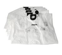 Mirka Dust Bag Fleece for DEXOS 1217 - 5-Pack High-Efficiency Dust Collection Bags for 17L HEPA Extractor - Premium Replacement Fleece Filtration Bags